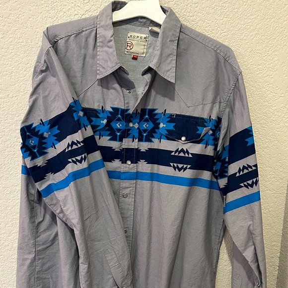 Roper Snap Front Western Shirt - Picture 1 of 3